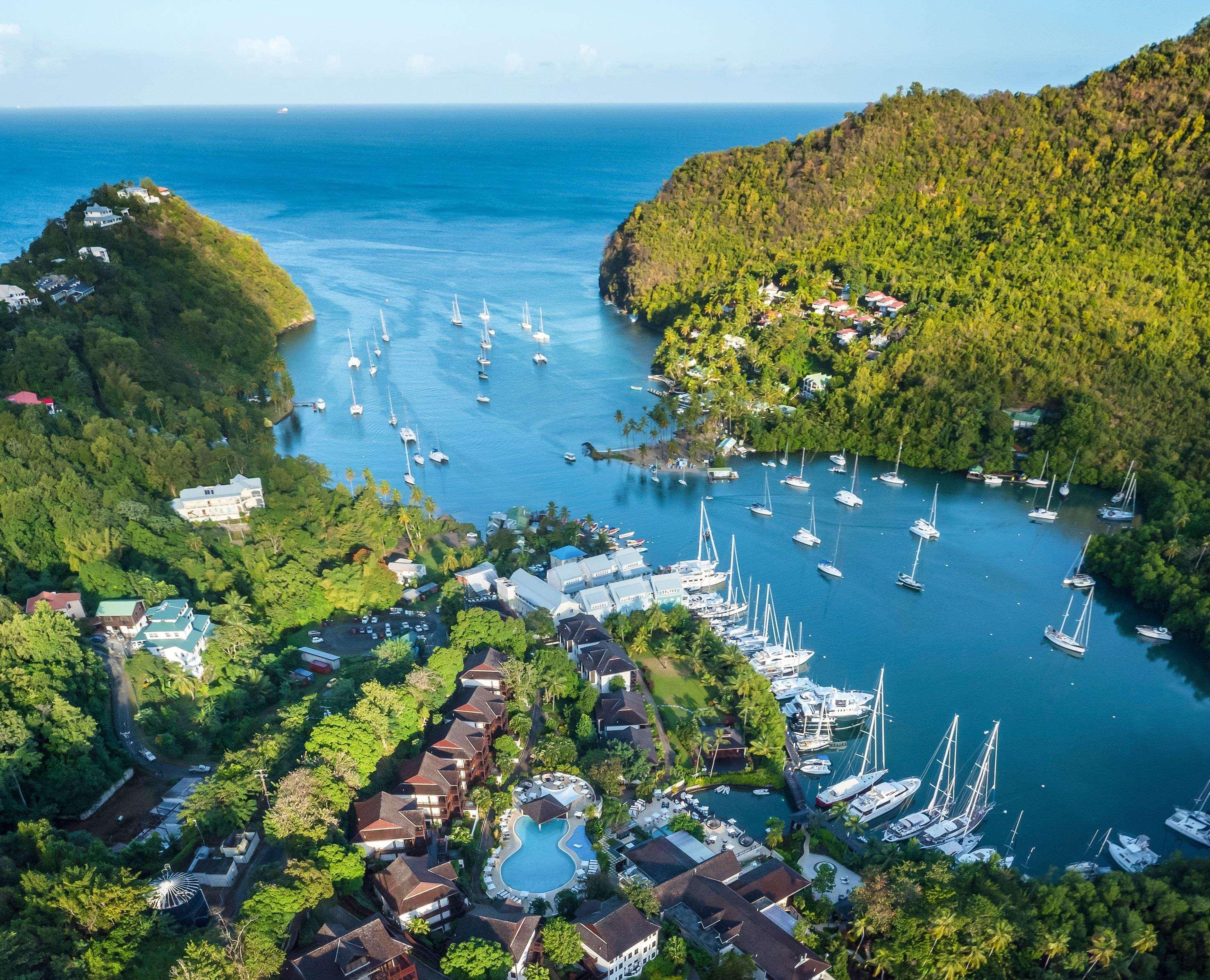 Marigot Bay Resort And Marina Exteriér fotografie